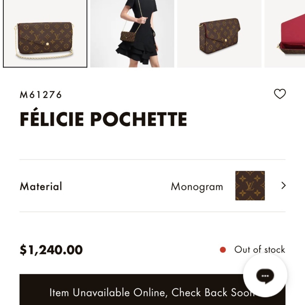 Louis Vuitton Felicie pochette
